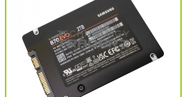 MZ-77E2T0 Samsung 870 EVO 2TB SATA 6Gbps 2.5